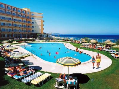 Hotel Belvedere Beach Rhodes City Exterior foto